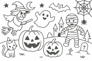 モンスターのハロウィンパーティー
