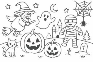 モンスターのハロウィンパーティー